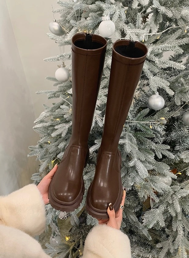 Luxe Knee-High Boots